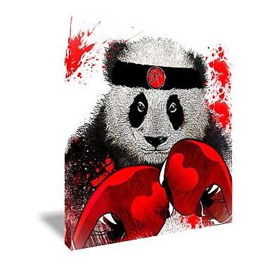 Tableau déco Kamikaz panda